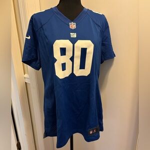 NFL Giants Blue Jersey. Victor Cruz.